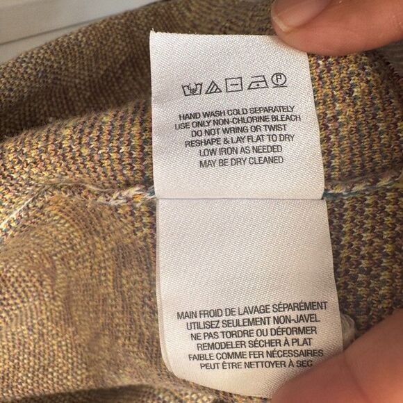 Anthropologie BRICOLAGE Cardigan Women's XXS Animal Print Paisley Open Kimono - Picture 6 of 8